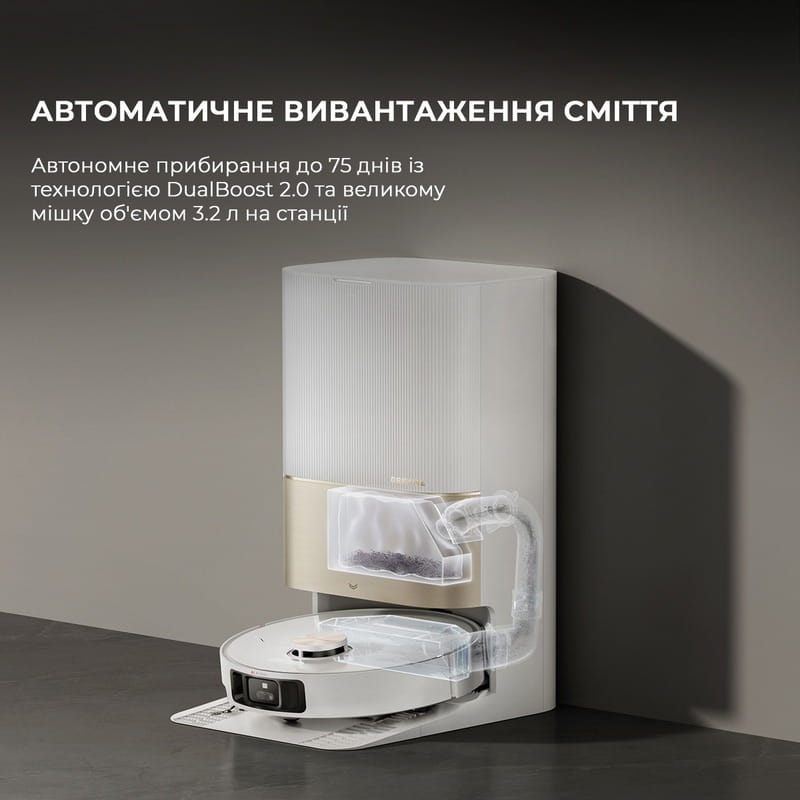 Робот-пылесос Dreame Bot X40 Ultra White (RLX63CE-Wh)