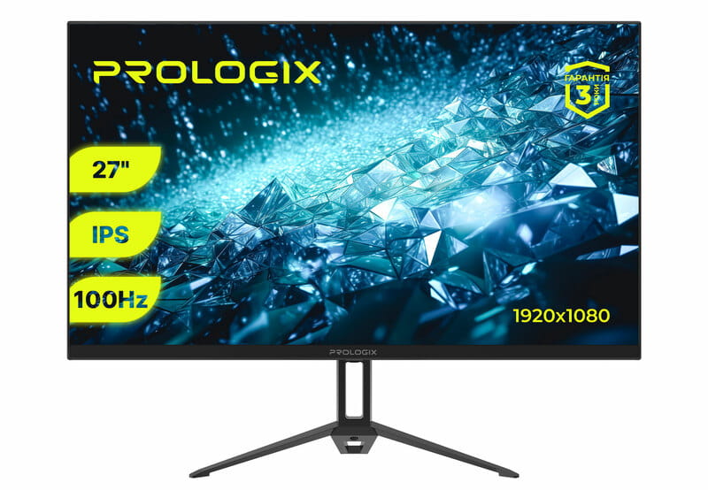 Монитор Prologix 27" PL2724HE IPS Black 100Hz