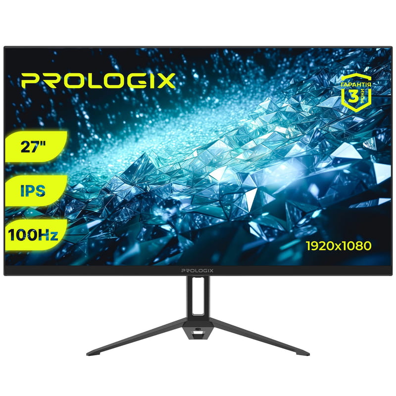 Монитор Prologix 27" PL2724HE IPS Black 100Hz