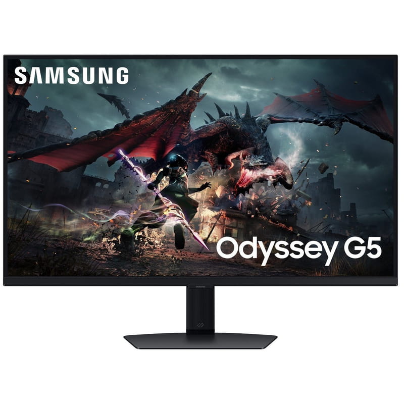 Монiтор Samsung 32" Odyssey G5 LS32DG500 (LS32DG500EIXCI) IPS Black 180Hz