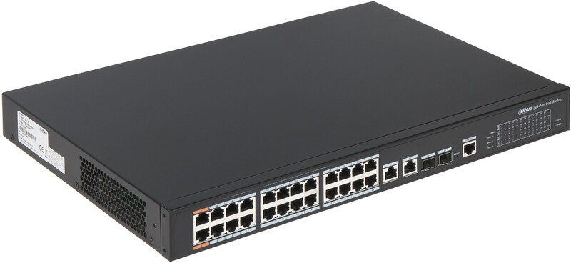 POE комутатор Dahua PFS4226-24ET-240