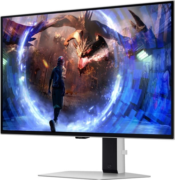 Монитор Samsung 27" Odyssey G6 LS27DG600 (LS27DG600SIXCI) OLED Silver 360Hz