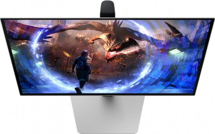 Монитор Samsung 27" Odyssey G6 LS27DG600 (LS27DG600SIXCI) OLED Silver 360Hz