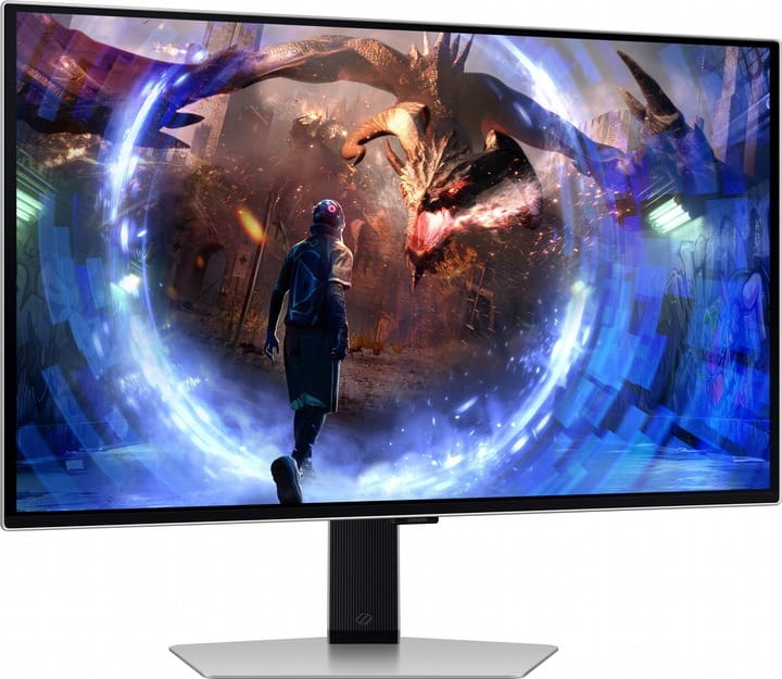 Монитор Samsung 27" Odyssey G6 LS27DG600 (LS27DG600SIXCI) OLED Silver 360Hz