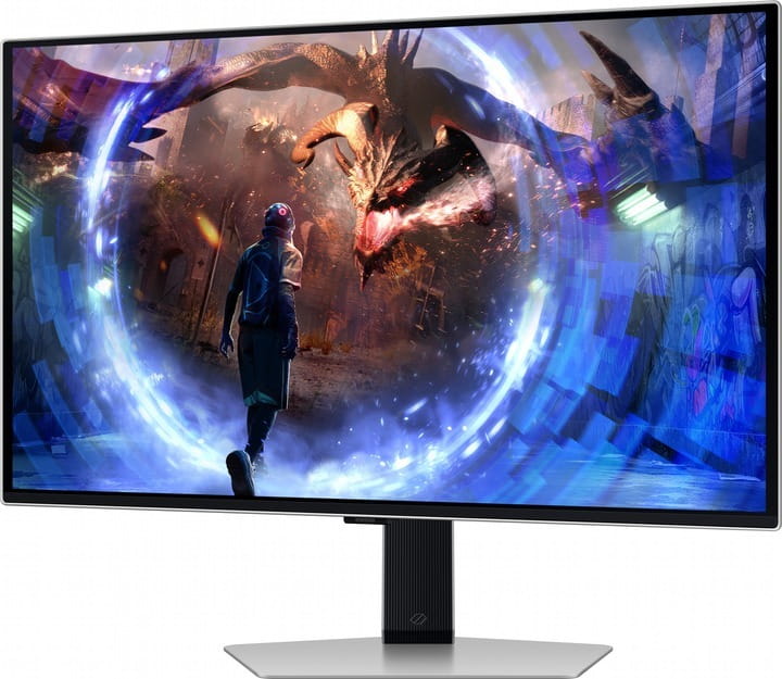 Монитор Samsung 27" Odyssey G6 LS27DG600 (LS27DG600SIXCI) OLED Silver 360Hz