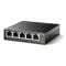 Фото - Коммутатор TP-Link TL-SF1005LP (1хFE, 4xFE PoE+, max PoE 41W) | click.ua