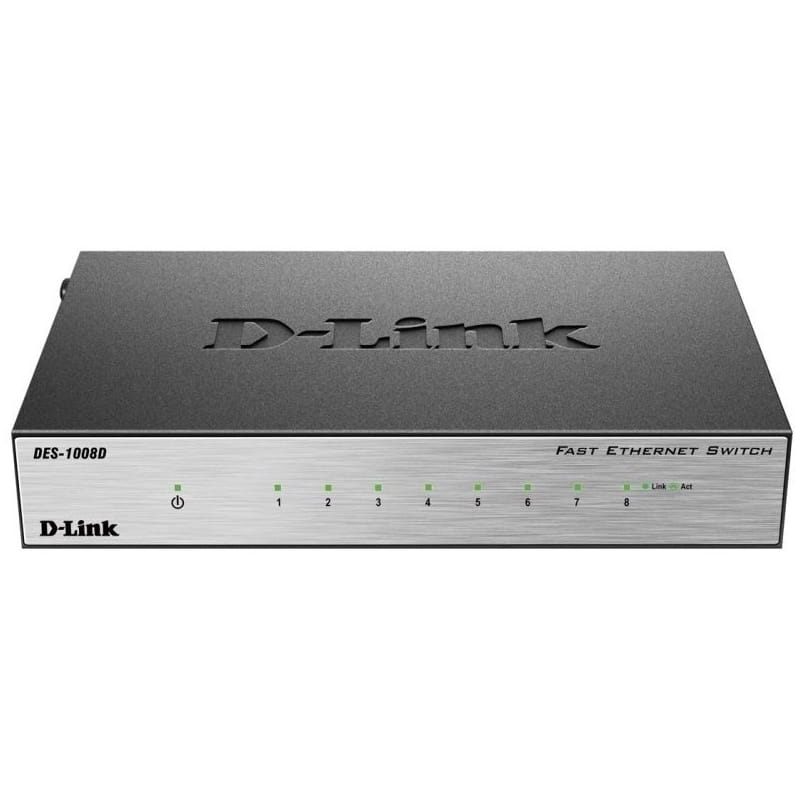 Коммутатор D-Link DES-1008D