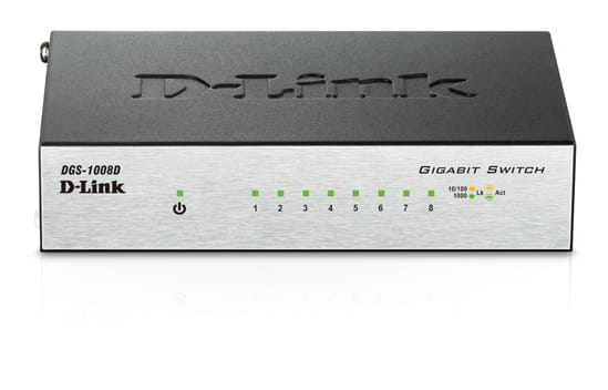 Комутатор D-Link DGS-1008D