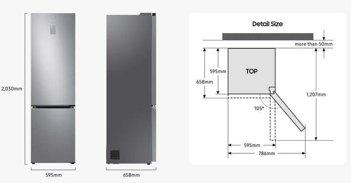 Холодильник Samsung RB34C670EB1/UA