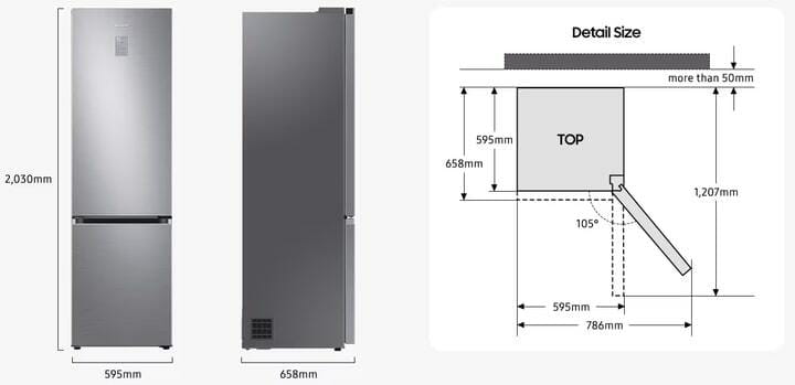 Холодильник Samsung RB38C600ES9/UA