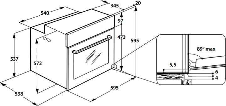 Духовой шкаф Whirlpool AKZ9 6230 WH