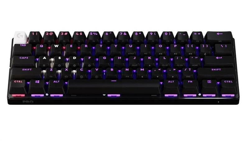 Клавиатура Logitech G PRO X 60 TKL GX Optical Black Tactile (920-011911)