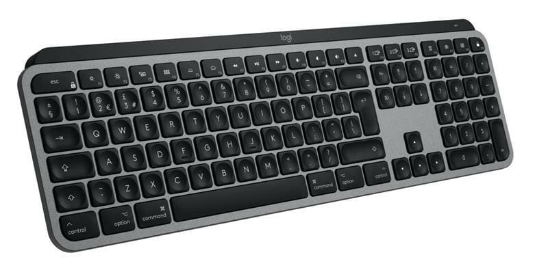 Клавiатура бездротова Logitech MX Keys S for Mac Space Grey (920-011637)