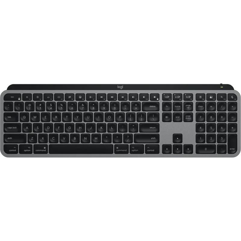 Клавiатура бездротова Logitech MX Keys S for Mac Space Grey (920-011637)