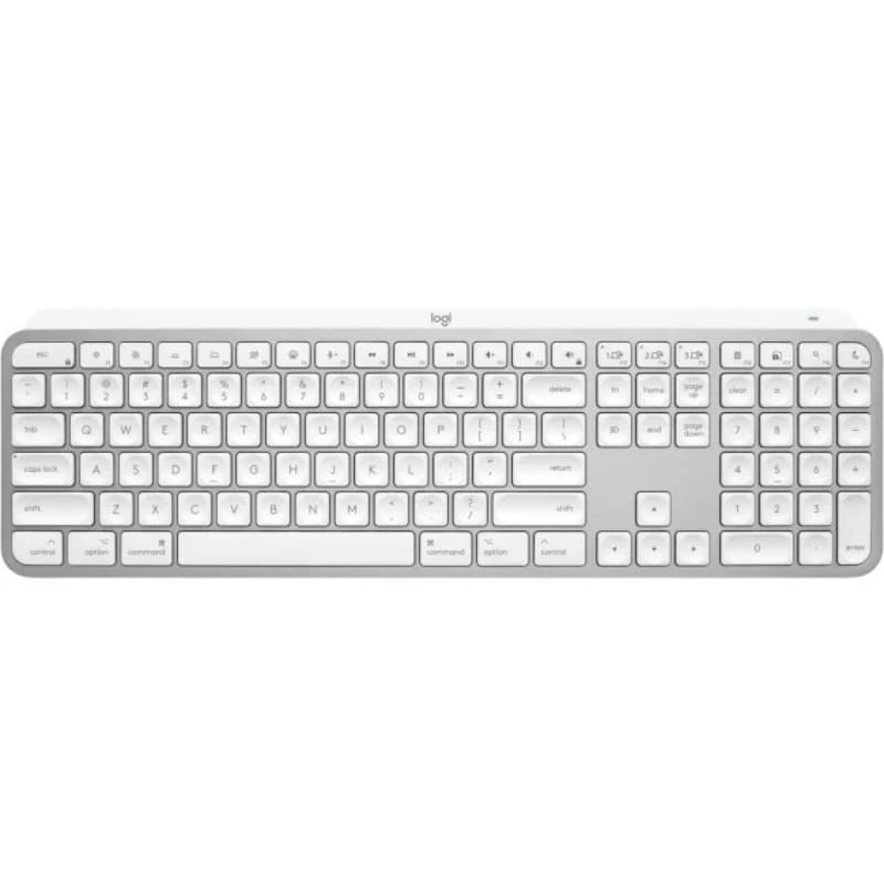 Клавиатура беспроводная Logitech MX Keys S for Mac Pale Grey (920-011638)