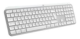 Клавiатура бездротова Logitech MX Keys S for Mac Pale Grey (920-011638)