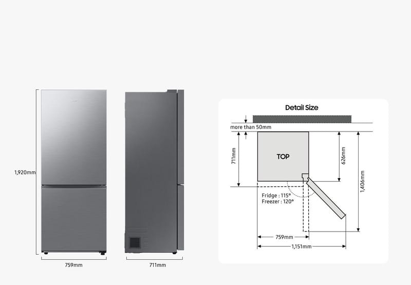 Холодильник Samsung RB50DG602ES9UA