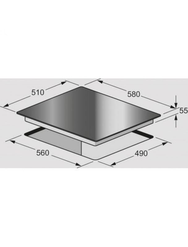 Варочная поверхность Fulgor Milano CH604IDTSWH