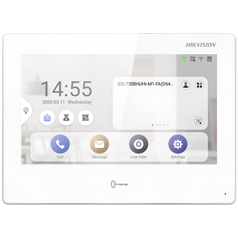 Домофон Hikvision DS-KH9310-WTE1(B) White