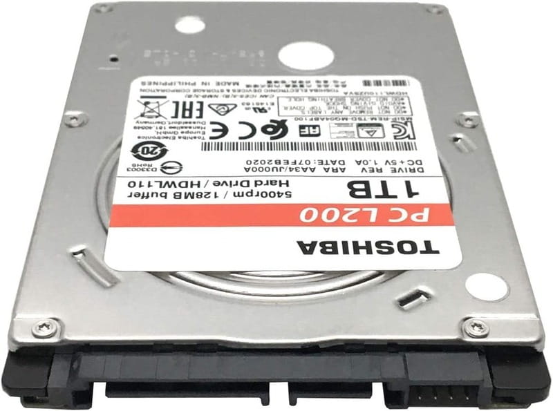 Накопитель HDD 2.5" SATA 1.0TB Toshiba L200 5400rpm 128MB (HDWL110)_Refurbished