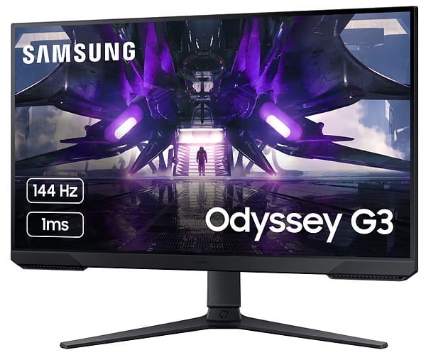 Монiтор Samsung 27" Odyssey G3 S27AG302NI (LS27AG302NIXCI) Black 144Hz