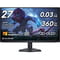 Фото - Монитор Dell 26.7" AW2725DF (210-BLHH) QD OLED Black 360Hz | click.ua
