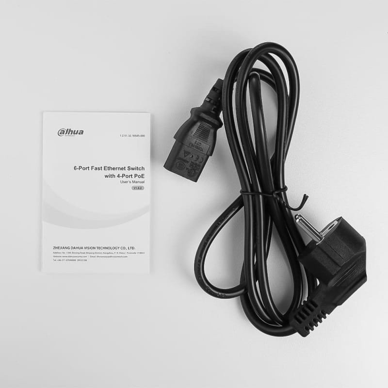 Коммутатор Dahua DH-PFS3006-4ET-36