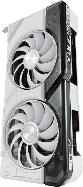 Видеокарта GF RTX 4070 12GB GDDR6X Dual EVO White OC Asus (DUAL-RTX4070-O12G-EVO-WHITE)