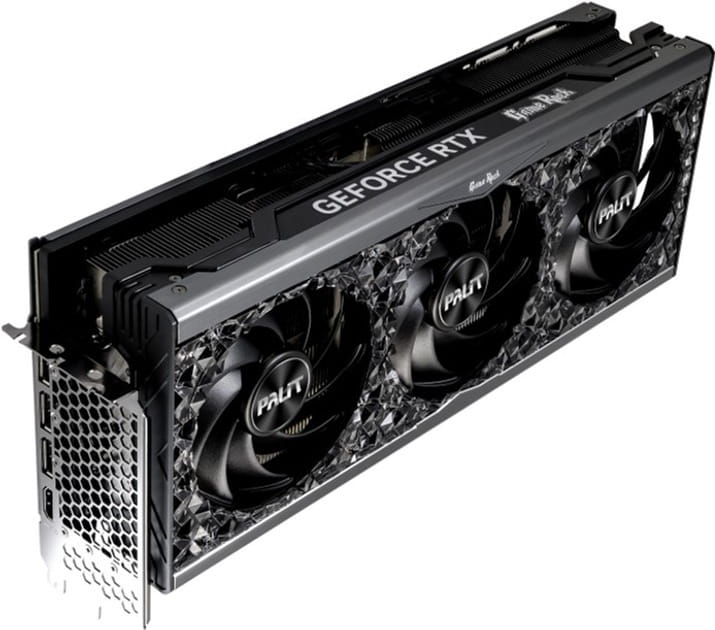 Видеокарта GF RTX 4070 Ti Super 16GB GDDR6X GameRock OmniBlack Palit (NED47TS019T2-1020Q)