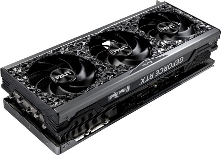 Видеокарта GF RTX 4070 Ti Super 16GB GDDR6X GameRock OmniBlack Palit (NED47TS019T2-1020Q)