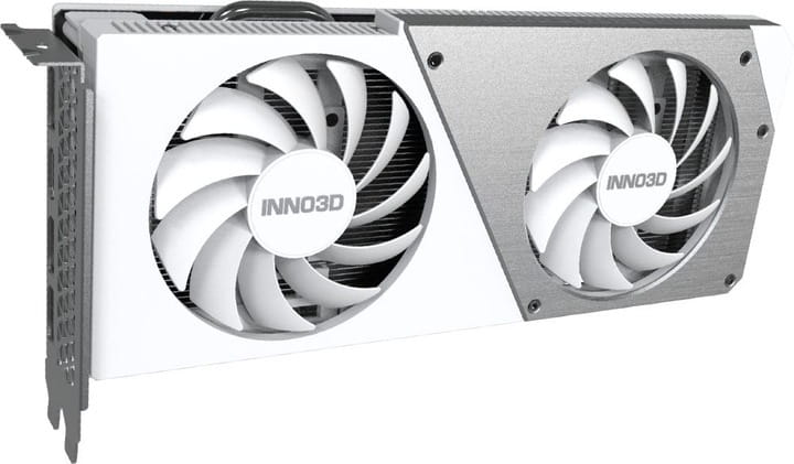 Видеокарта GF RTX 4060 8GB GDDR6 Twin X2 OC White Inno3D (N40602-08D6X-173051W)
