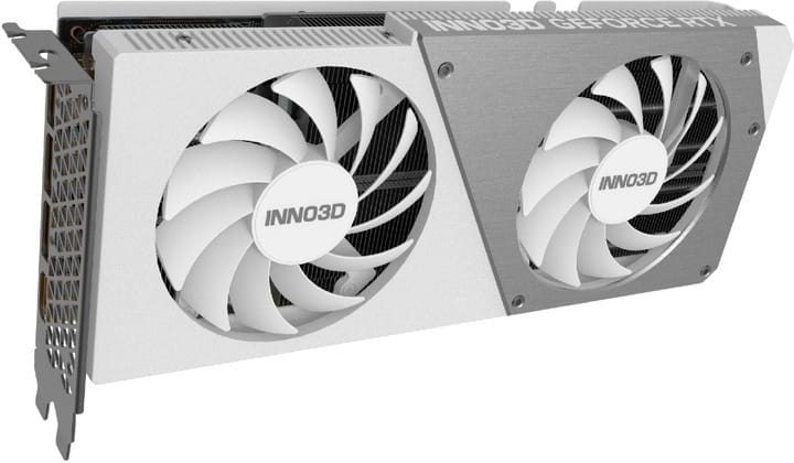 Вiдеокарта GF RTX 4070 Super 12GB GDDR6X Twin X2 OC White Inno3D (N407S2-126XX-186162W)