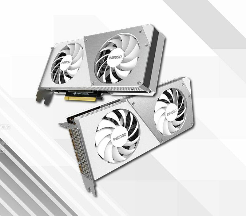 Видеокарта GF RTX 4070 Super 12GB GDDR6X Twin X2 OC White Inno3D (N407S2-126XX-186162W)