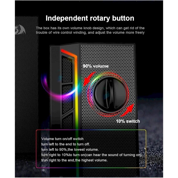 Акустическая система Redragon Calliope RGB Black (71791)