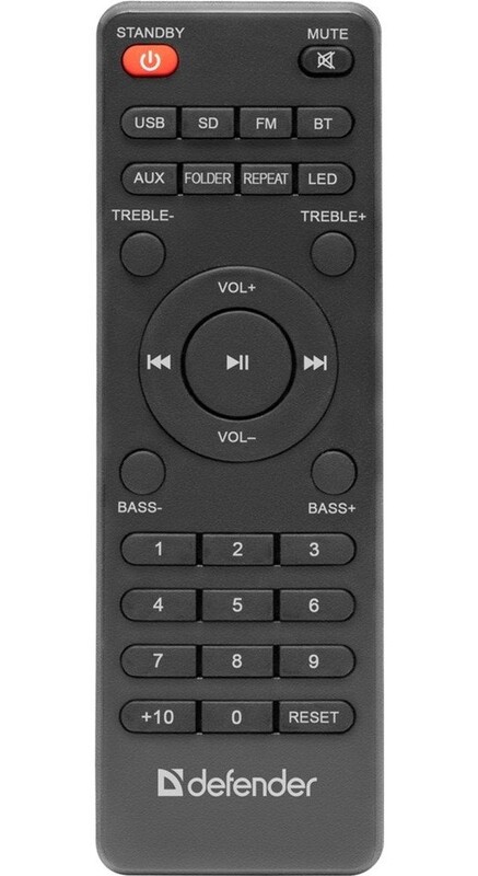 Акустична система Defender Eclipse Black (65593)