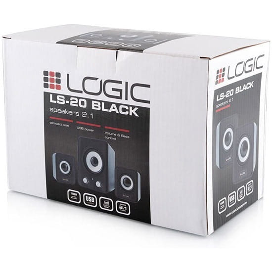 Акустична система LogicConcept LS-20 Black (G-Y-0LS20-BLA-2)