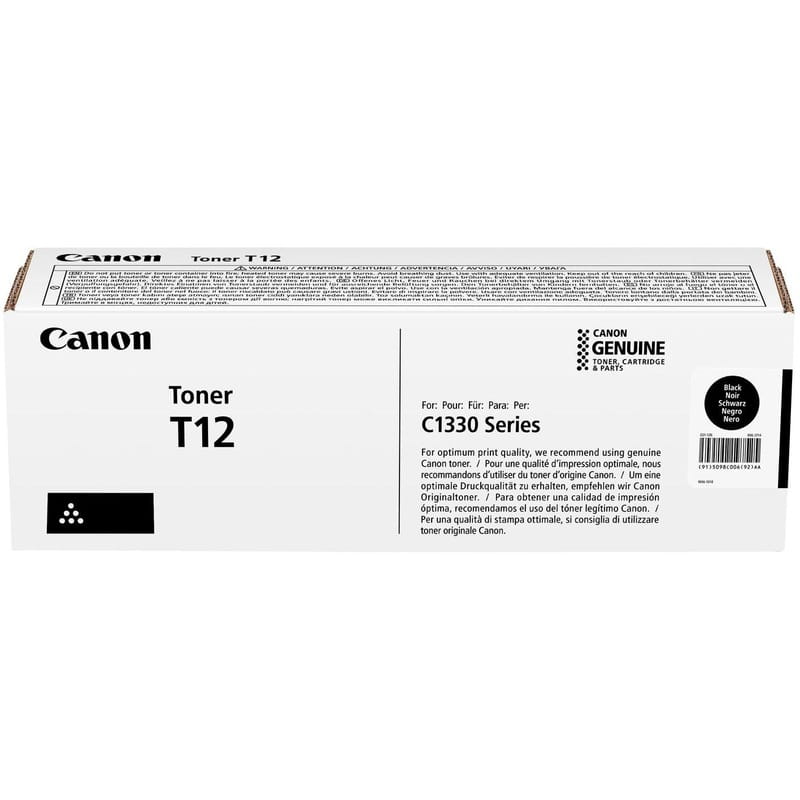 Картридж Canon T12 i-Sensys C1330 Black (5098C006)