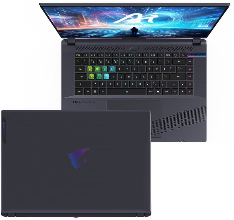 Ноутбук Gigabyte Aorus 16X (2024) (AORUS 16X ASG-63UAC64SH) Midnight Gray