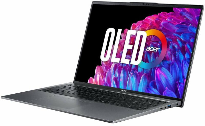 Ноутбук Acer Swift Go 16 SFG16-72 (NX.KZ2EU.001) Steel Gray