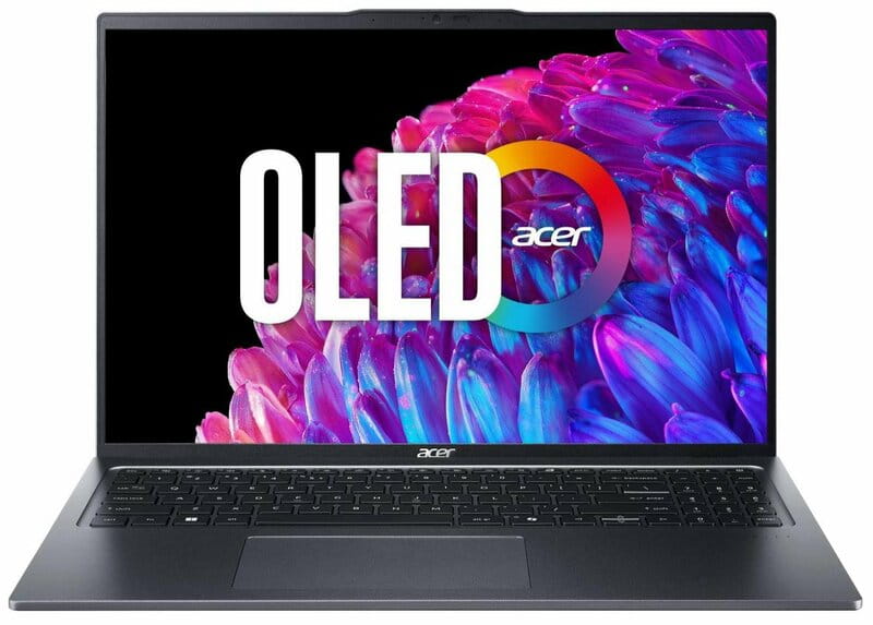 Ноутбук Acer Swift Go 16 SFG16-72 (NX.KZ2EU.001) Steel Gray