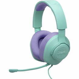 Гарнитура JBL Quantum 100M2 Cyan (JBLQTUM100M2CYN)