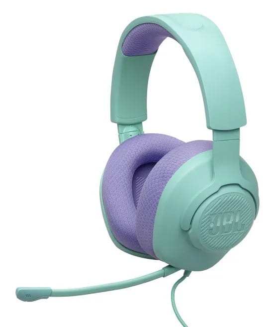 Гарнiтура JBL Quantum 100M2 Cyan (JBLQTUM100M2CYN)