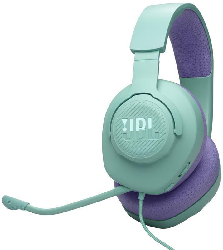 Гарнiтура JBL Quantum 100M2 Cyan (JBLQTUM100M2CYN)