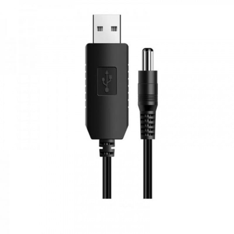 Кабель питания SK USB-DC5.5mmx2.5 12V 1m Black (10050050422010585.5x2.5)