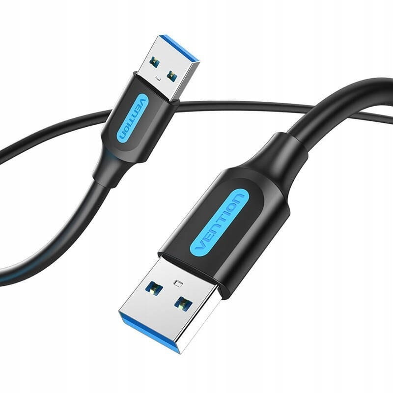 Кабель Vention USB - USB V 3.0 (M/M), 0.5 м , Black (CONBD)