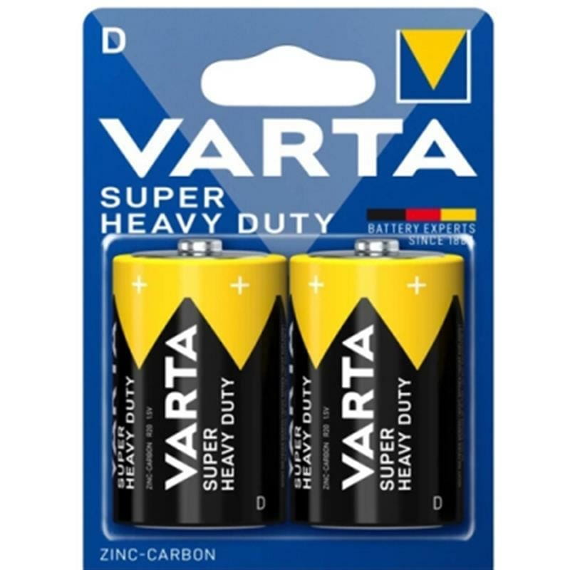 Батарейка Varta Super Heavy Duty D/LR20 BL 2шт