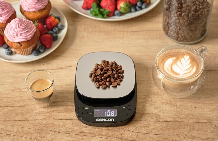 Весы кухонные Sencor SKS 0804BK
