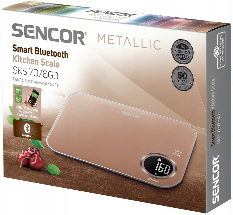 Весы кухонные Sencor SKS 7076GD
