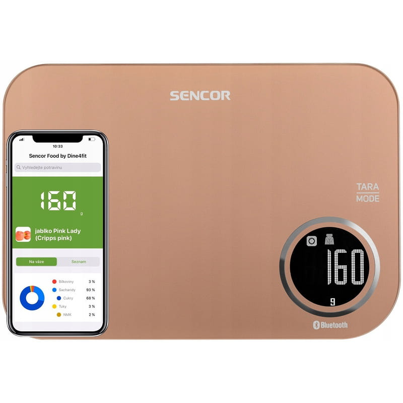 Весы кухонные Sencor SKS 7076GD