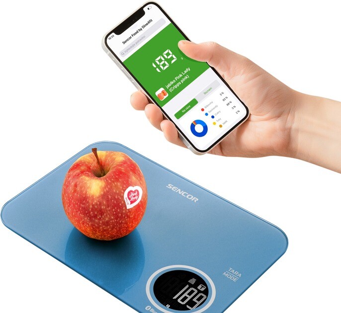 Весы кухонные Sencor SKS 7072BL